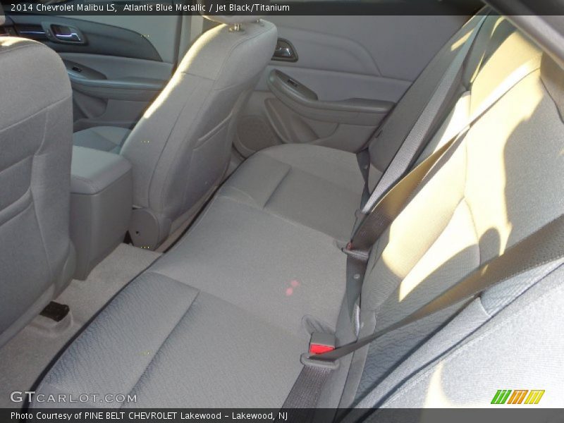 Atlantis Blue Metallic / Jet Black/Titanium 2014 Chevrolet Malibu LS