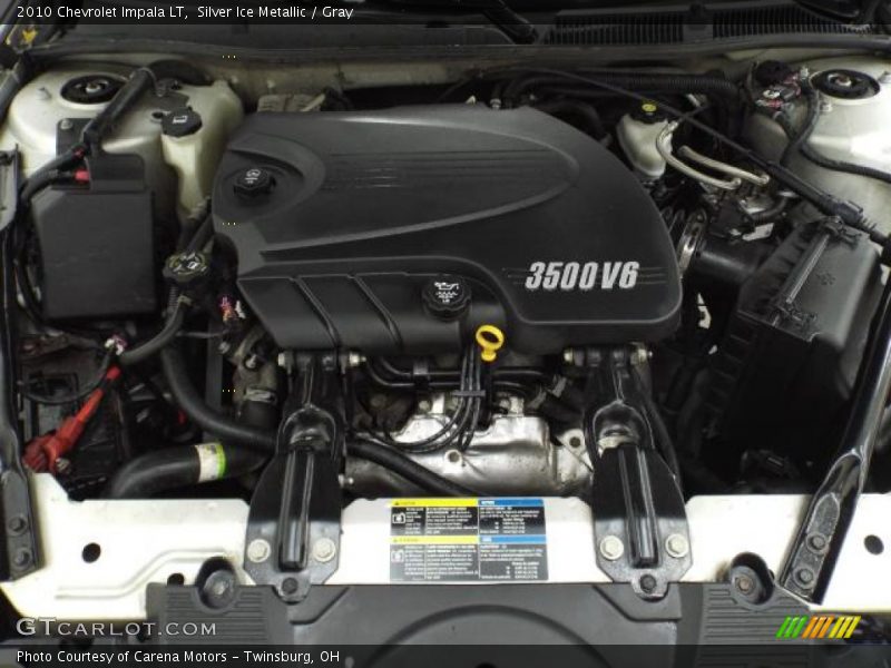 Silver Ice Metallic / Gray 2010 Chevrolet Impala LT