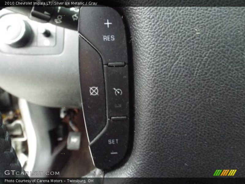 Silver Ice Metallic / Gray 2010 Chevrolet Impala LT