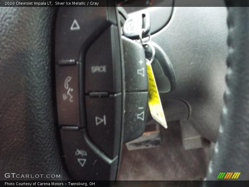 Silver Ice Metallic / Gray 2010 Chevrolet Impala LT