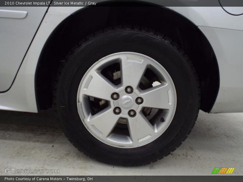 Silver Ice Metallic / Gray 2010 Chevrolet Impala LT