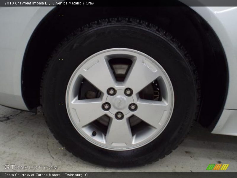 Silver Ice Metallic / Gray 2010 Chevrolet Impala LT