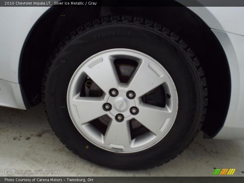 Silver Ice Metallic / Gray 2010 Chevrolet Impala LT
