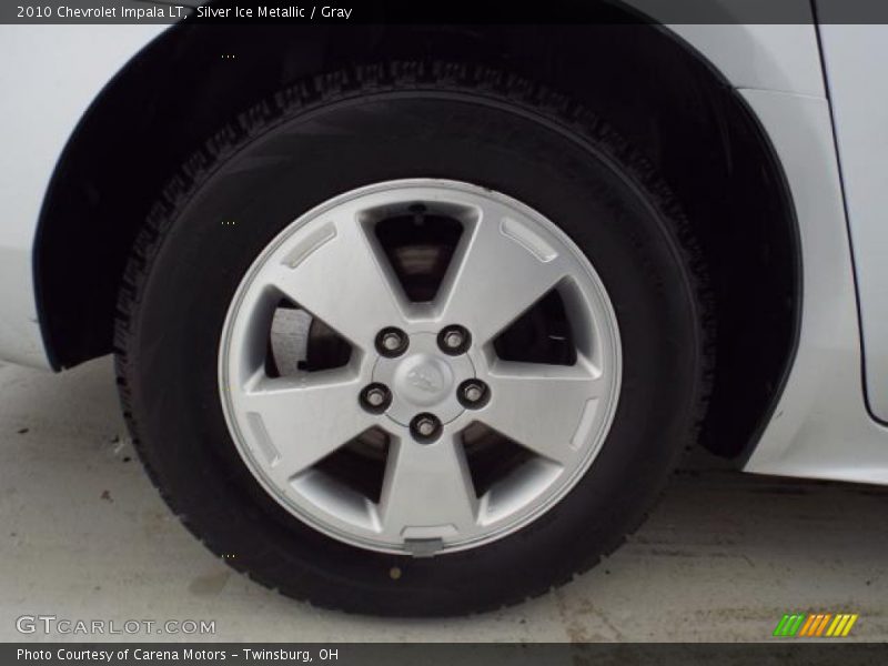 Silver Ice Metallic / Gray 2010 Chevrolet Impala LT