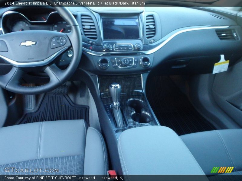Champagne Silver Metallic / Jet Black/Dark Titanium 2014 Chevrolet Impala LT