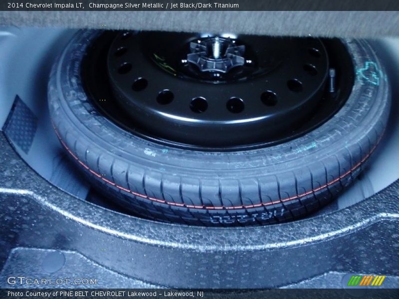Champagne Silver Metallic / Jet Black/Dark Titanium 2014 Chevrolet Impala LT