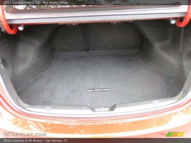 Red Allure / Beige 2011 Hyundai Elantra GLS