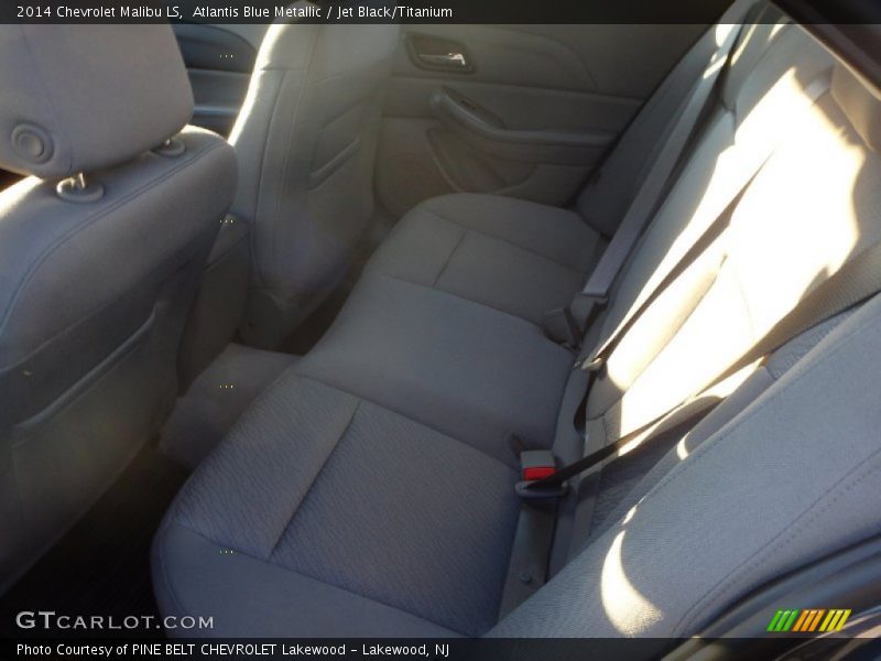 Atlantis Blue Metallic / Jet Black/Titanium 2014 Chevrolet Malibu LS