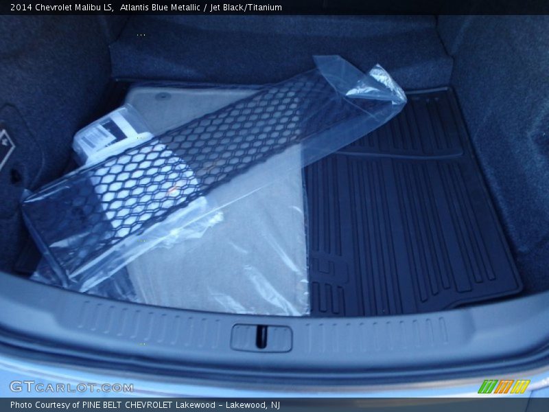 Atlantis Blue Metallic / Jet Black/Titanium 2014 Chevrolet Malibu LS