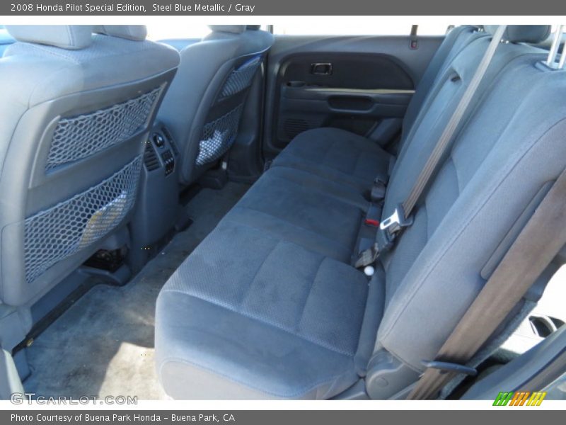 Steel Blue Metallic / Gray 2008 Honda Pilot Special Edition