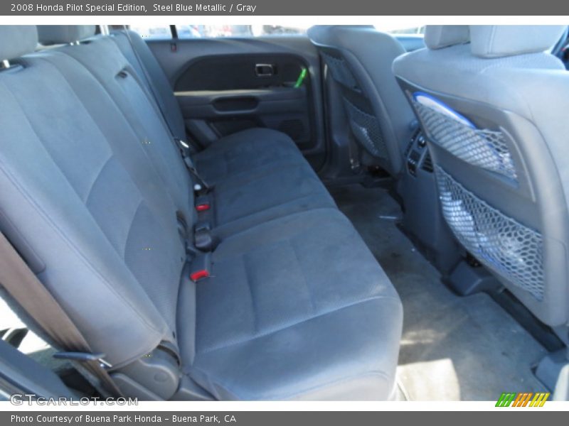 Steel Blue Metallic / Gray 2008 Honda Pilot Special Edition
