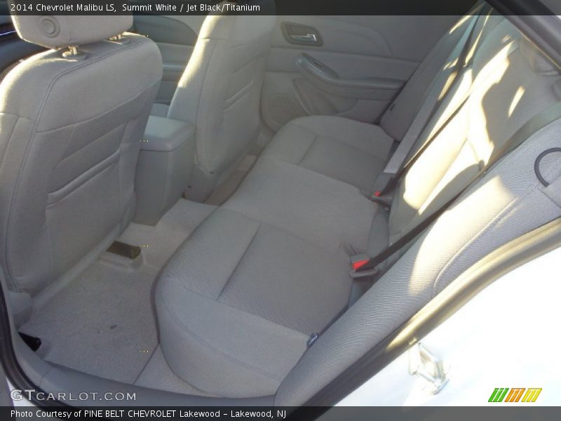 Summit White / Jet Black/Titanium 2014 Chevrolet Malibu LS