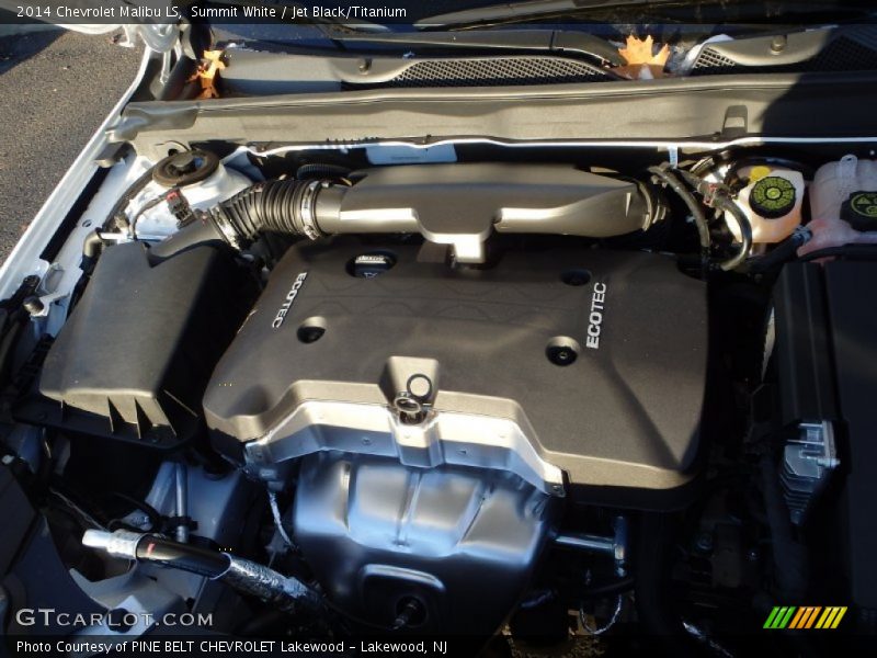 Summit White / Jet Black/Titanium 2014 Chevrolet Malibu LS