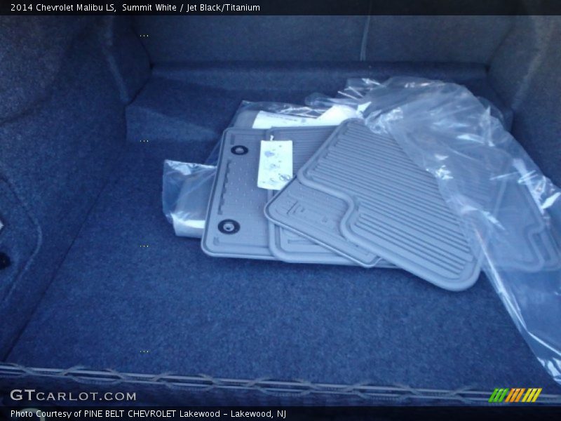 Summit White / Jet Black/Titanium 2014 Chevrolet Malibu LS