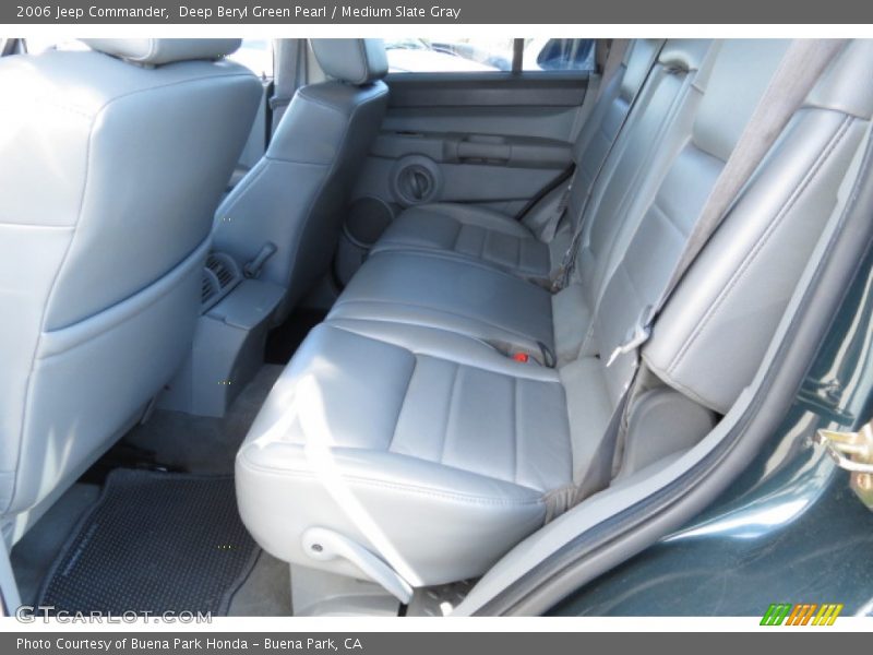 Deep Beryl Green Pearl / Medium Slate Gray 2006 Jeep Commander