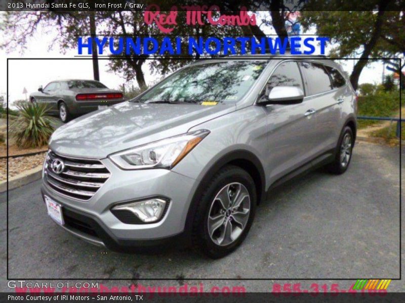 Iron Frost / Gray 2013 Hyundai Santa Fe GLS