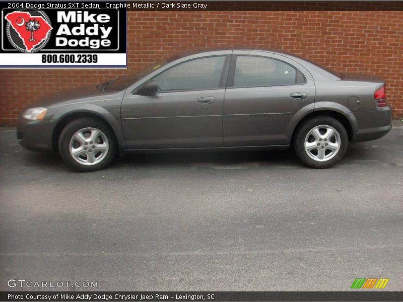 Graphite Metallic / Dark Slate Gray 2004 Dodge Stratus SXT Sedan