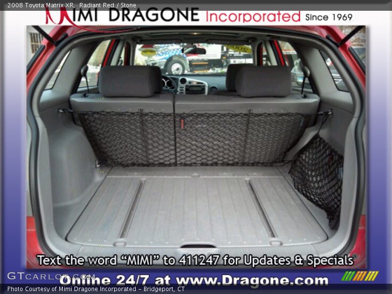 Radiant Red / Stone 2008 Toyota Matrix XR