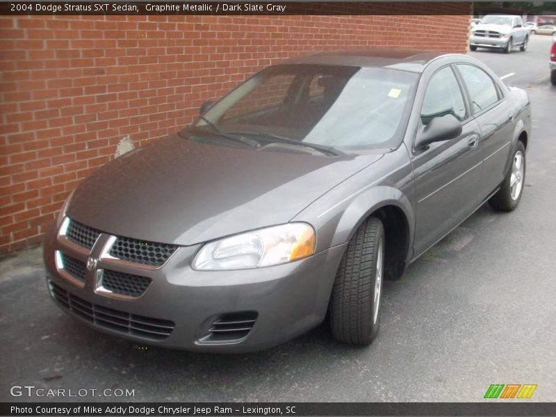 Graphite Metallic / Dark Slate Gray 2004 Dodge Stratus SXT Sedan