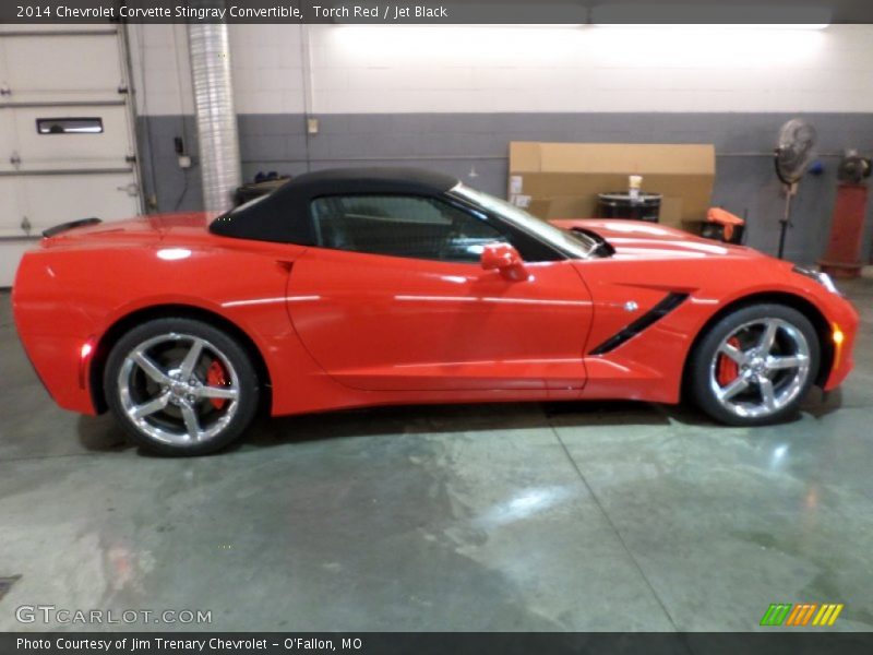 Torch Red / Jet Black 2014 Chevrolet Corvette Stingray Convertible