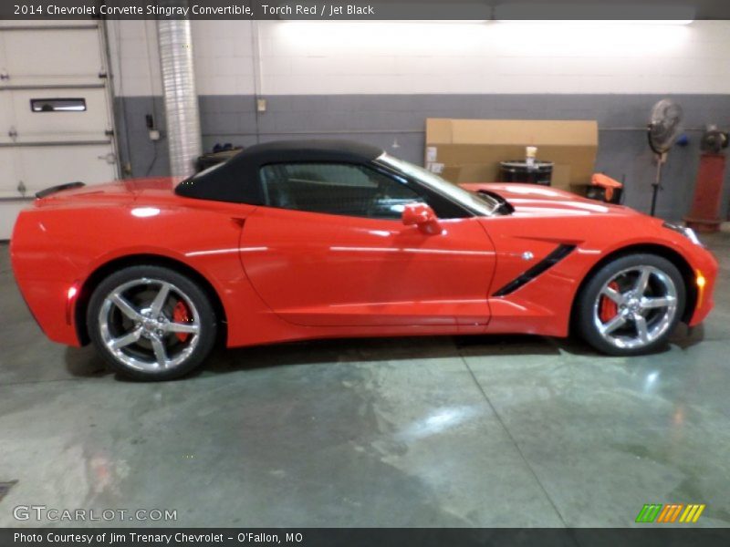 Torch Red / Jet Black 2014 Chevrolet Corvette Stingray Convertible