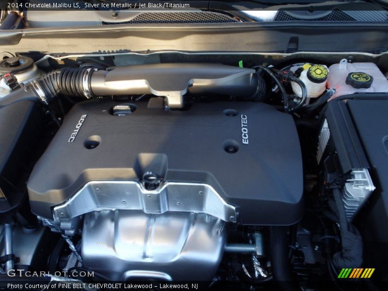 Silver Ice Metallic / Jet Black/Titanium 2014 Chevrolet Malibu LS
