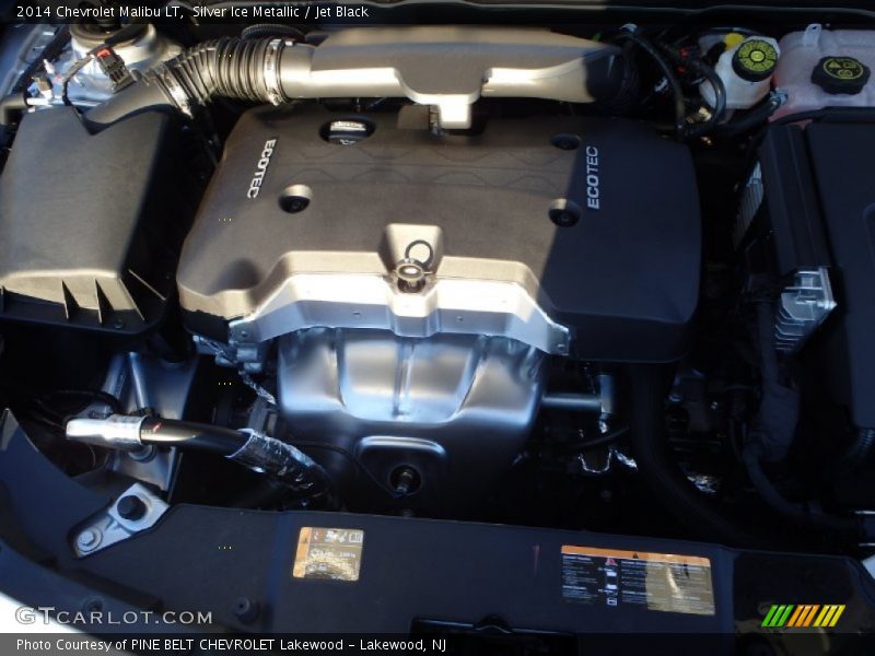 Silver Ice Metallic / Jet Black 2014 Chevrolet Malibu LT