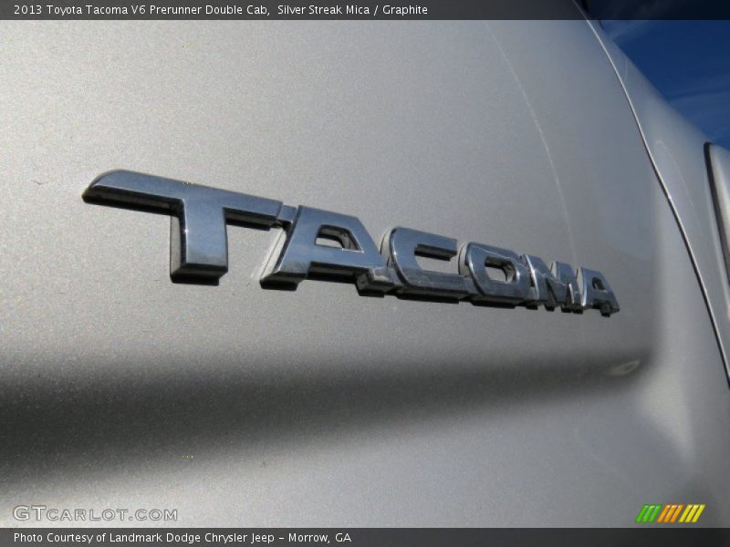 Silver Streak Mica / Graphite 2013 Toyota Tacoma V6 Prerunner Double Cab
