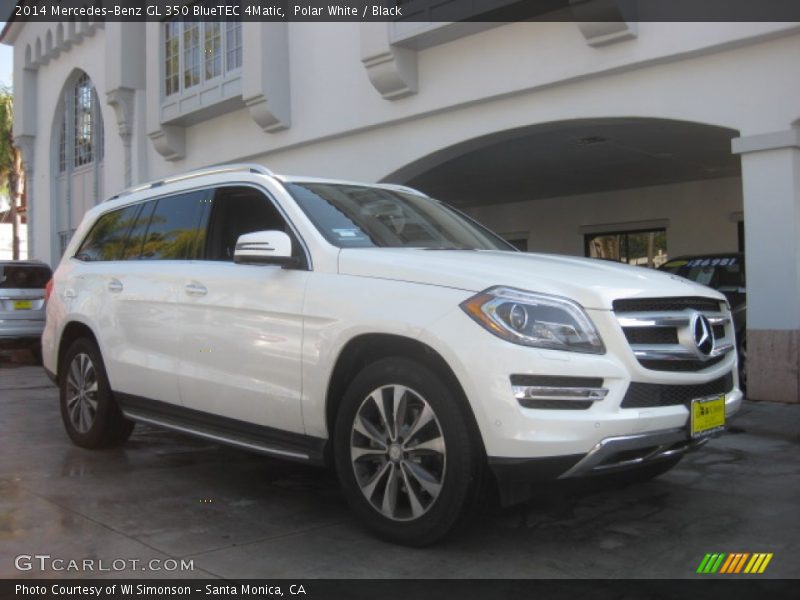 Polar White / Black 2014 Mercedes-Benz GL 350 BlueTEC 4Matic