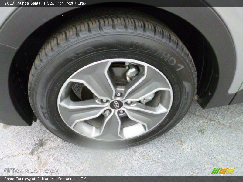 Iron Frost / Gray 2013 Hyundai Santa Fe GLS