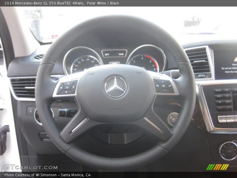 Polar White / Black 2014 Mercedes-Benz GL 350 BlueTEC 4Matic