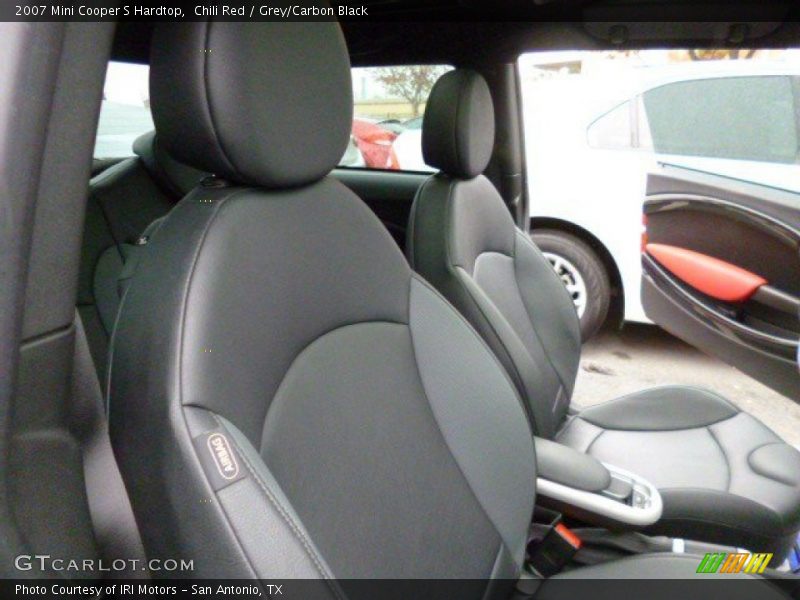 Chili Red / Grey/Carbon Black 2007 Mini Cooper S Hardtop