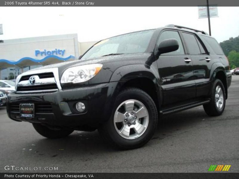Black / Stone Gray 2006 Toyota 4Runner SR5 4x4
