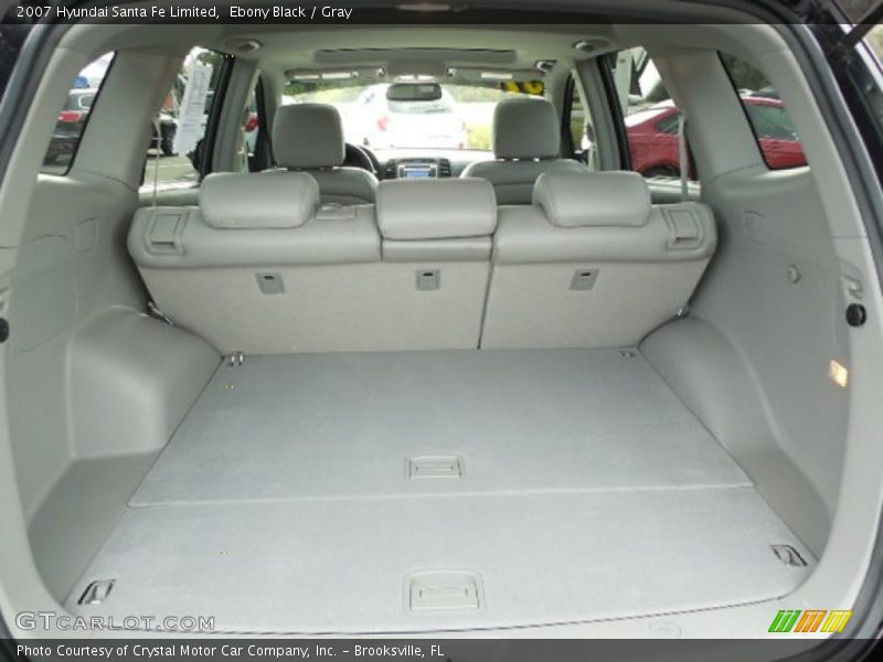 Ebony Black / Gray 2007 Hyundai Santa Fe Limited