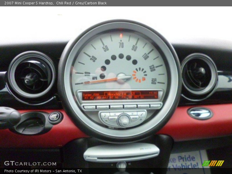Chili Red / Grey/Carbon Black 2007 Mini Cooper S Hardtop