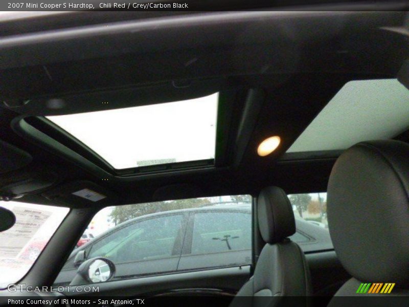 Chili Red / Grey/Carbon Black 2007 Mini Cooper S Hardtop