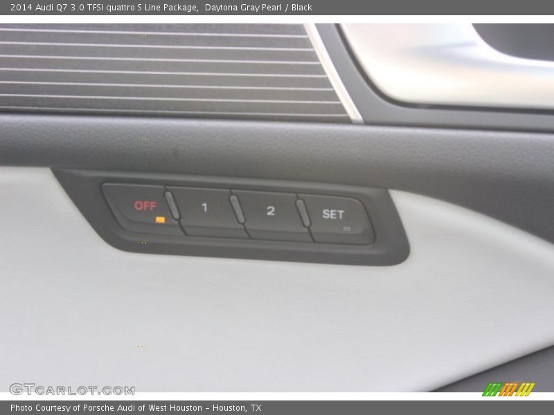 Daytona Gray Pearl / Black 2014 Audi Q7 3.0 TFSI quattro S Line Package