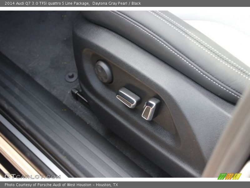 Daytona Gray Pearl / Black 2014 Audi Q7 3.0 TFSI quattro S Line Package