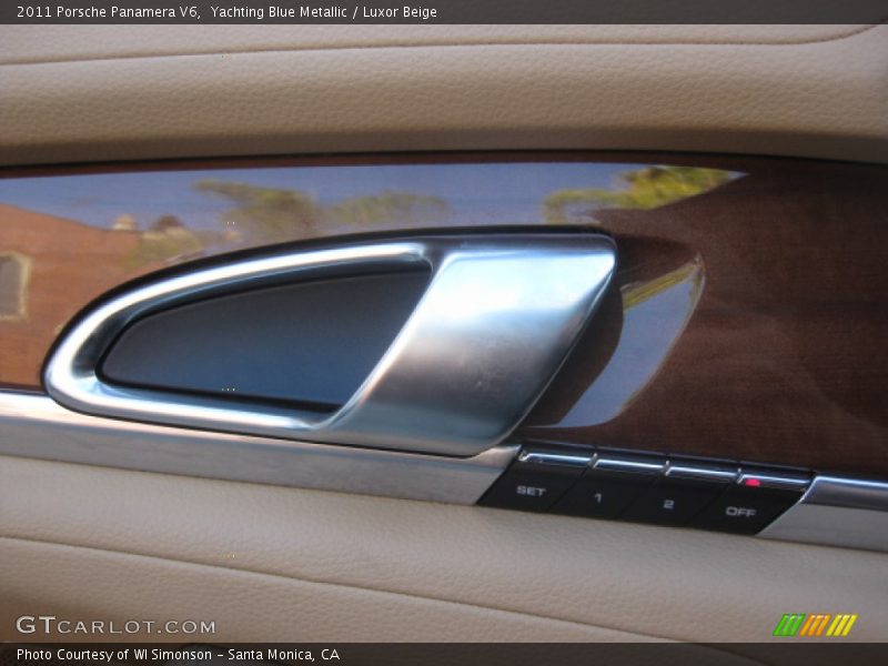 Yachting Blue Metallic / Luxor Beige 2011 Porsche Panamera V6