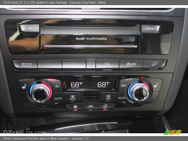 Daytona Gray Pearl / Black 2014 Audi Q7 3.0 TFSI quattro S Line Package