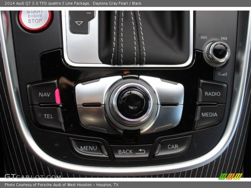 Daytona Gray Pearl / Black 2014 Audi Q7 3.0 TFSI quattro S Line Package