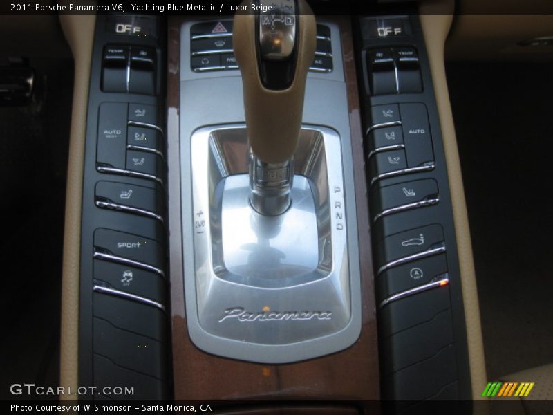 Yachting Blue Metallic / Luxor Beige 2011 Porsche Panamera V6