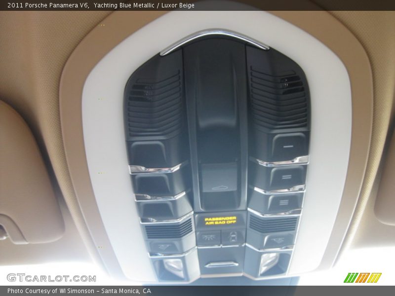 Yachting Blue Metallic / Luxor Beige 2011 Porsche Panamera V6