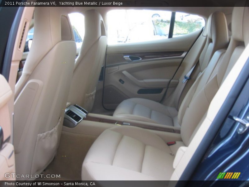 Yachting Blue Metallic / Luxor Beige 2011 Porsche Panamera V6