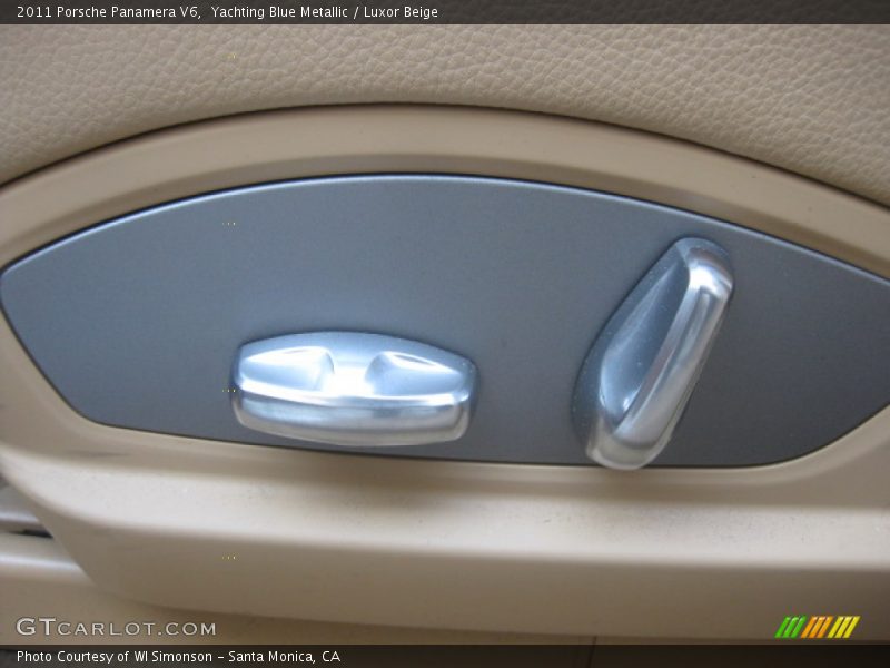 Yachting Blue Metallic / Luxor Beige 2011 Porsche Panamera V6