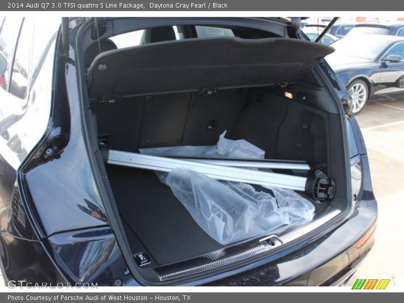 Daytona Gray Pearl / Black 2014 Audi Q7 3.0 TFSI quattro S Line Package