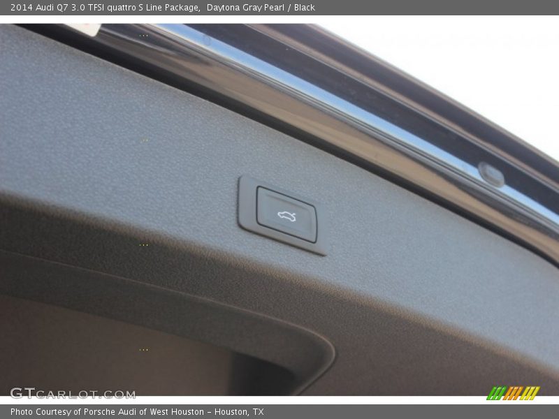 Daytona Gray Pearl / Black 2014 Audi Q7 3.0 TFSI quattro S Line Package