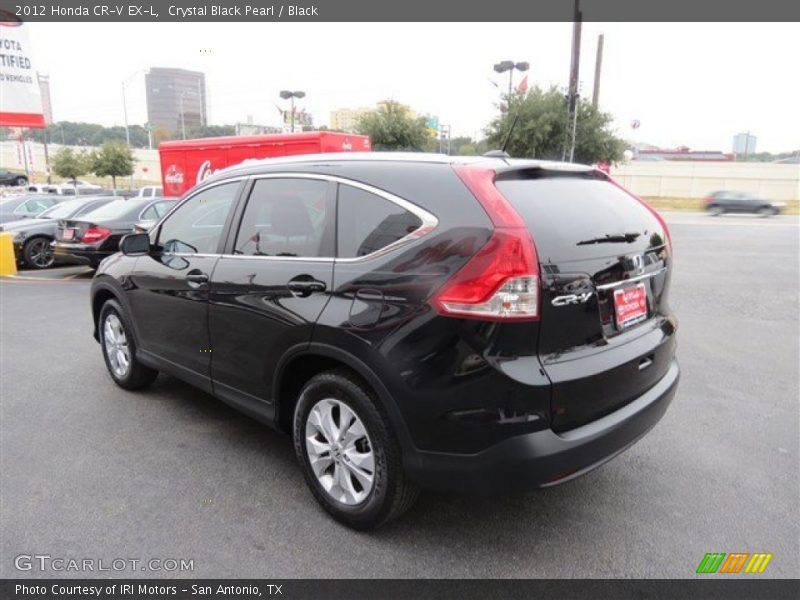 Crystal Black Pearl / Black 2012 Honda CR-V EX-L