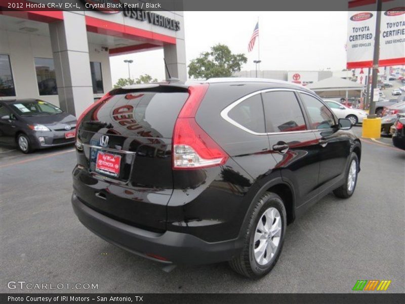 Crystal Black Pearl / Black 2012 Honda CR-V EX-L