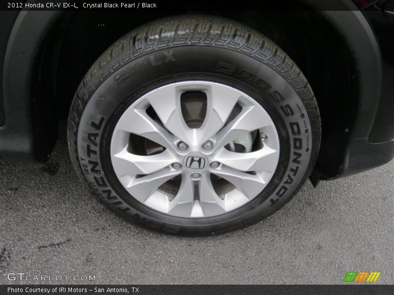 Crystal Black Pearl / Black 2012 Honda CR-V EX-L